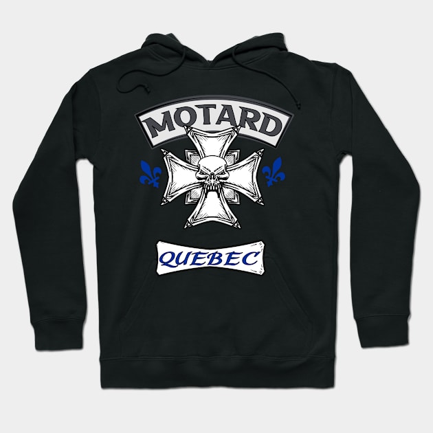 Motard Quebec Hoodie by TS Studio